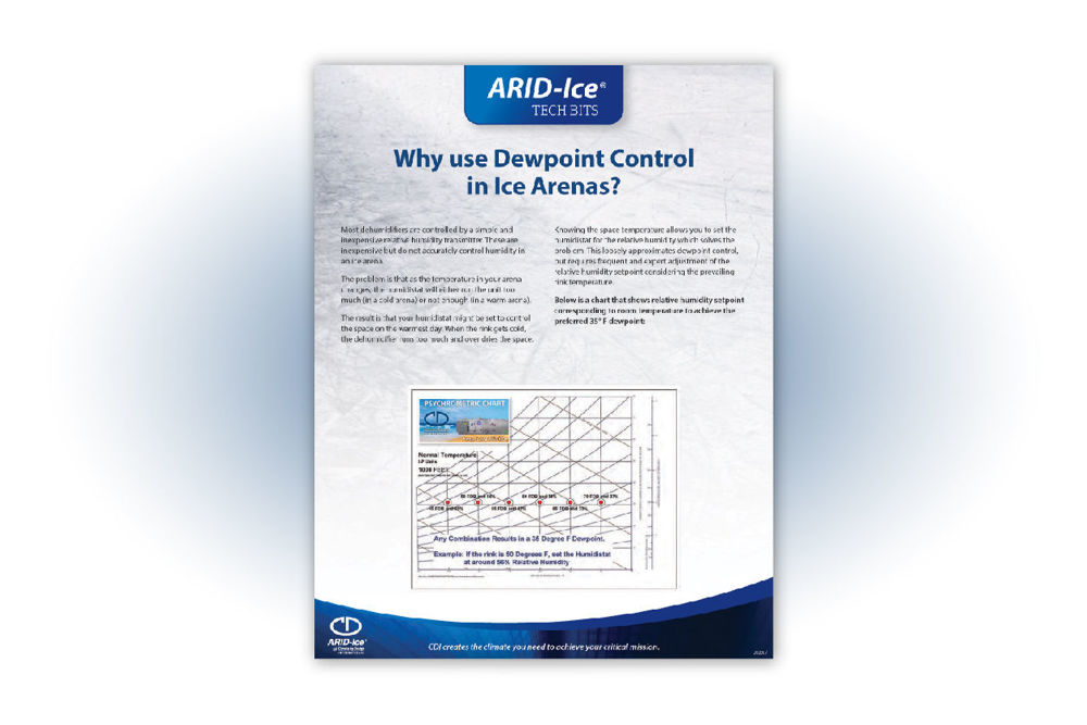 TechBit: Why Use Dewpoint Control in Ice Arenas?